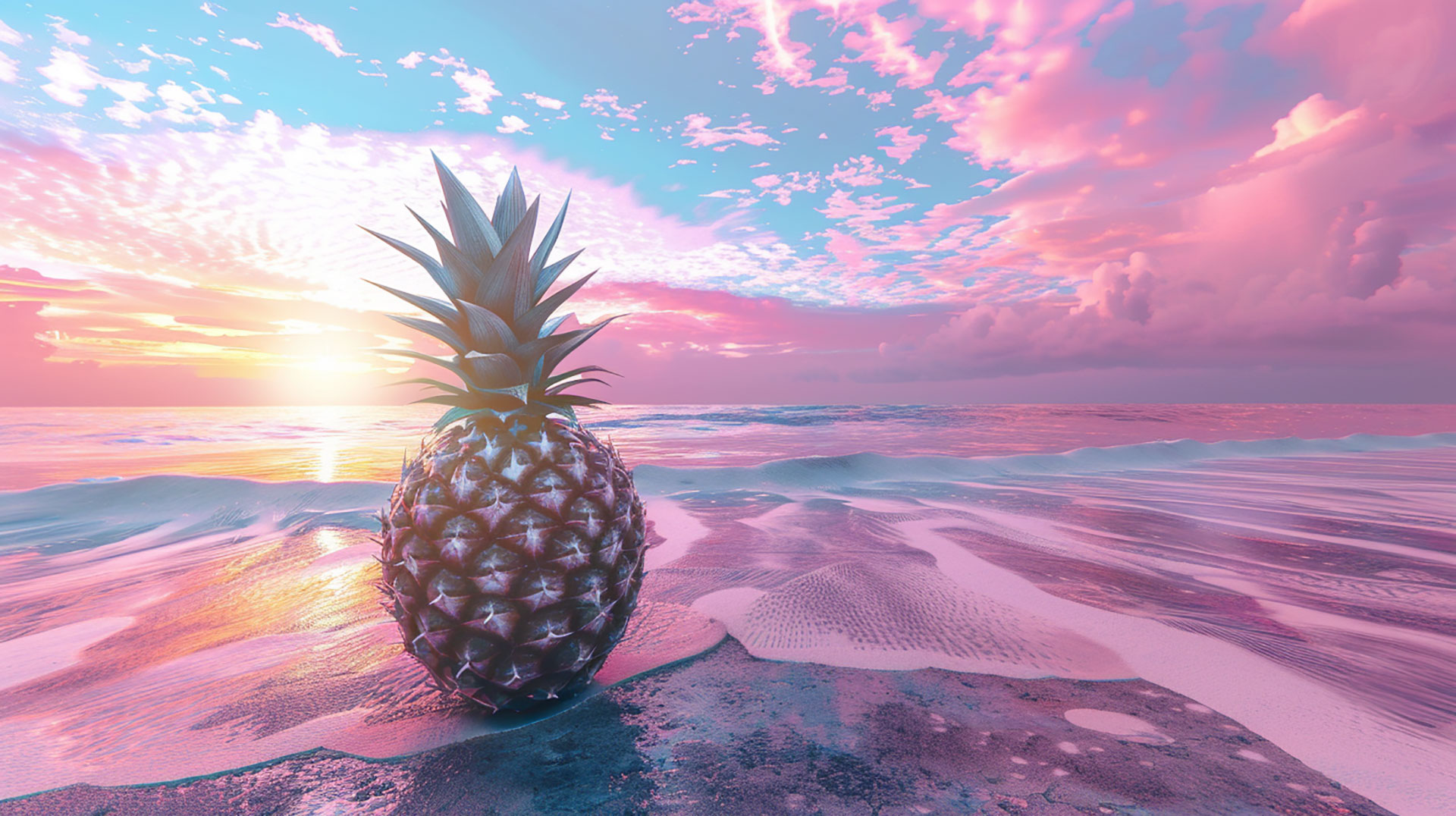 Stunning Aesthetic Pineapple Pictures for Digital Backgrounds