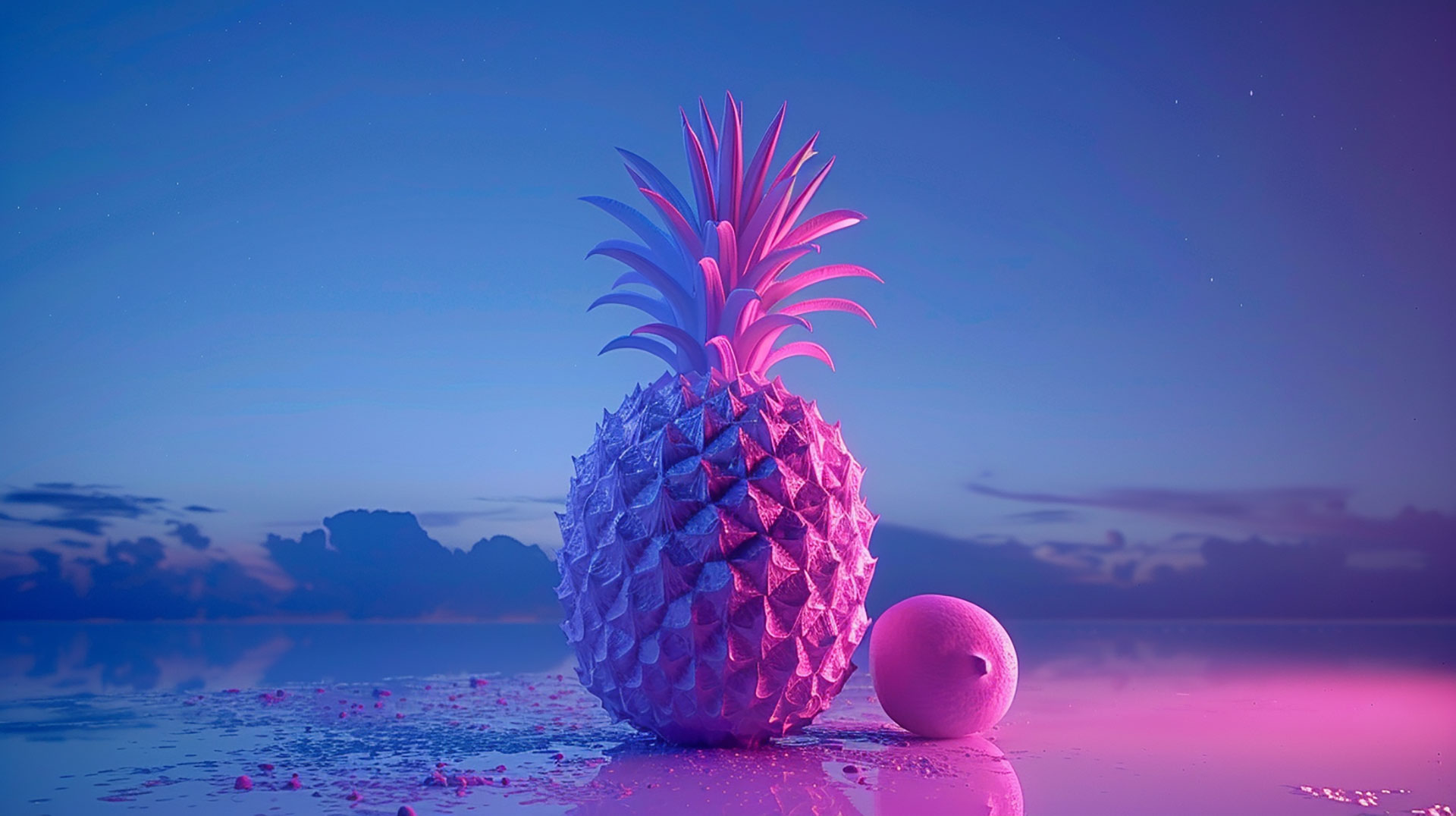 Royalty-Free Pineapple Photos in 16:9 Format