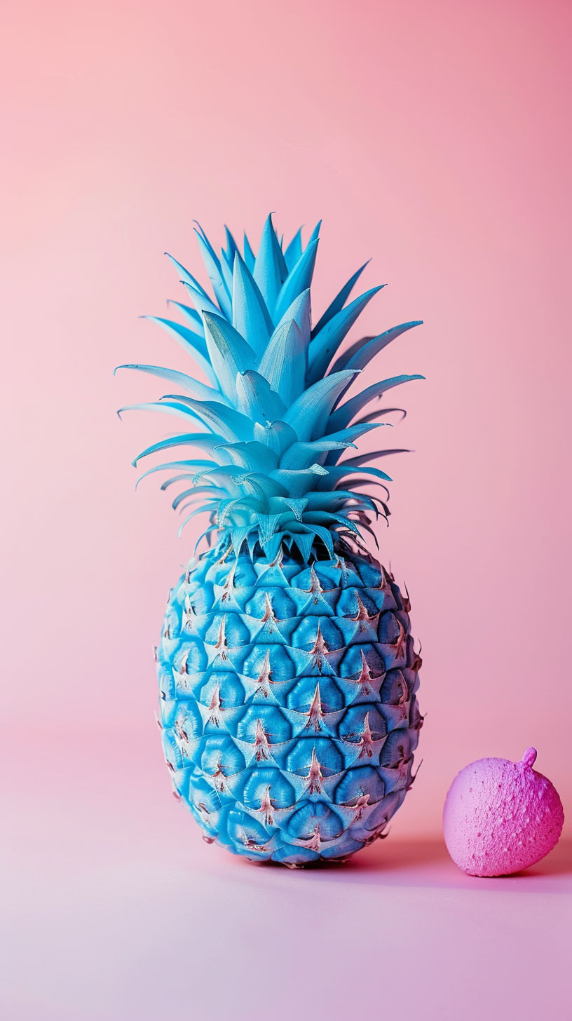 Mobile-Ready: Aesthetic Pineapple Wallpapers for iPhone