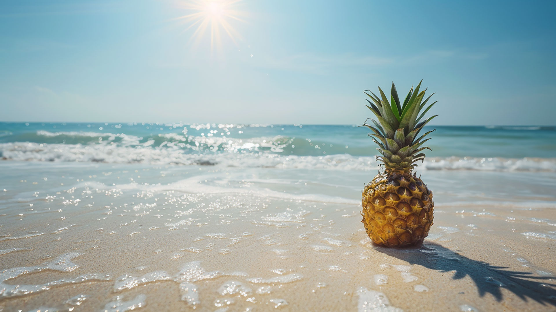 Pineapple Paradise: HD Wallpaper for Your Desktop