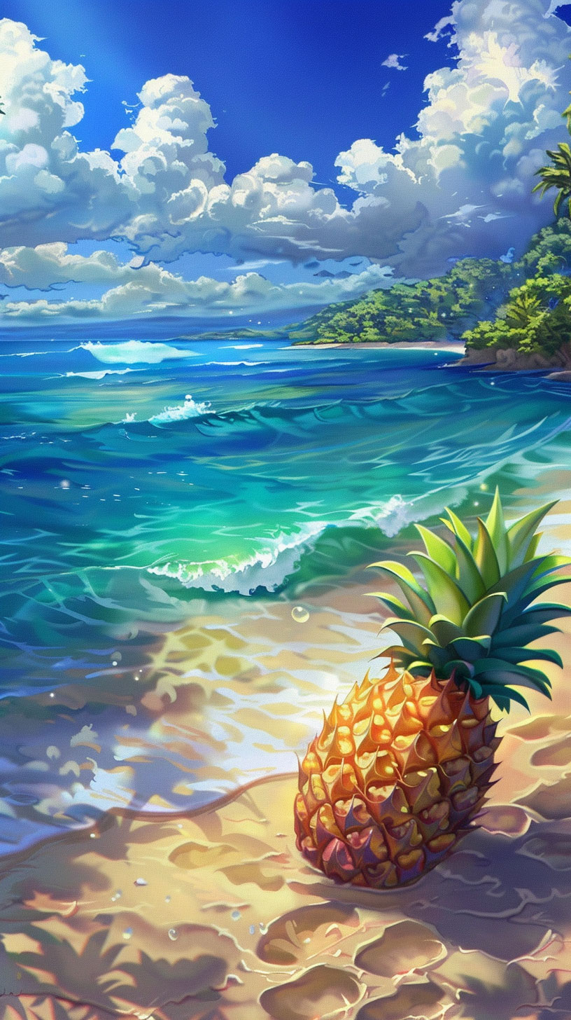 Sunny Days: Pineapple HD Images for Desktop and Mobile