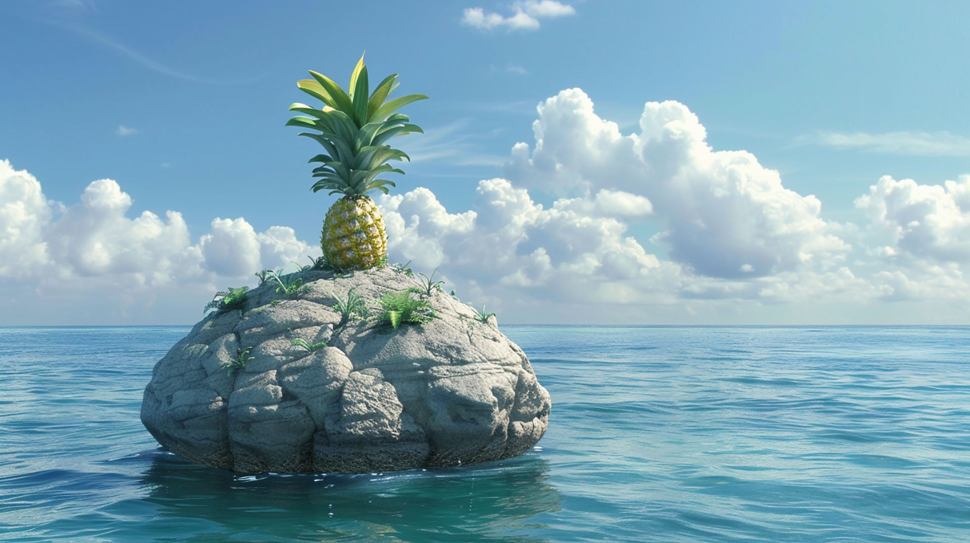 Authentic Pineapple Photos in 1920x1080 Resolution