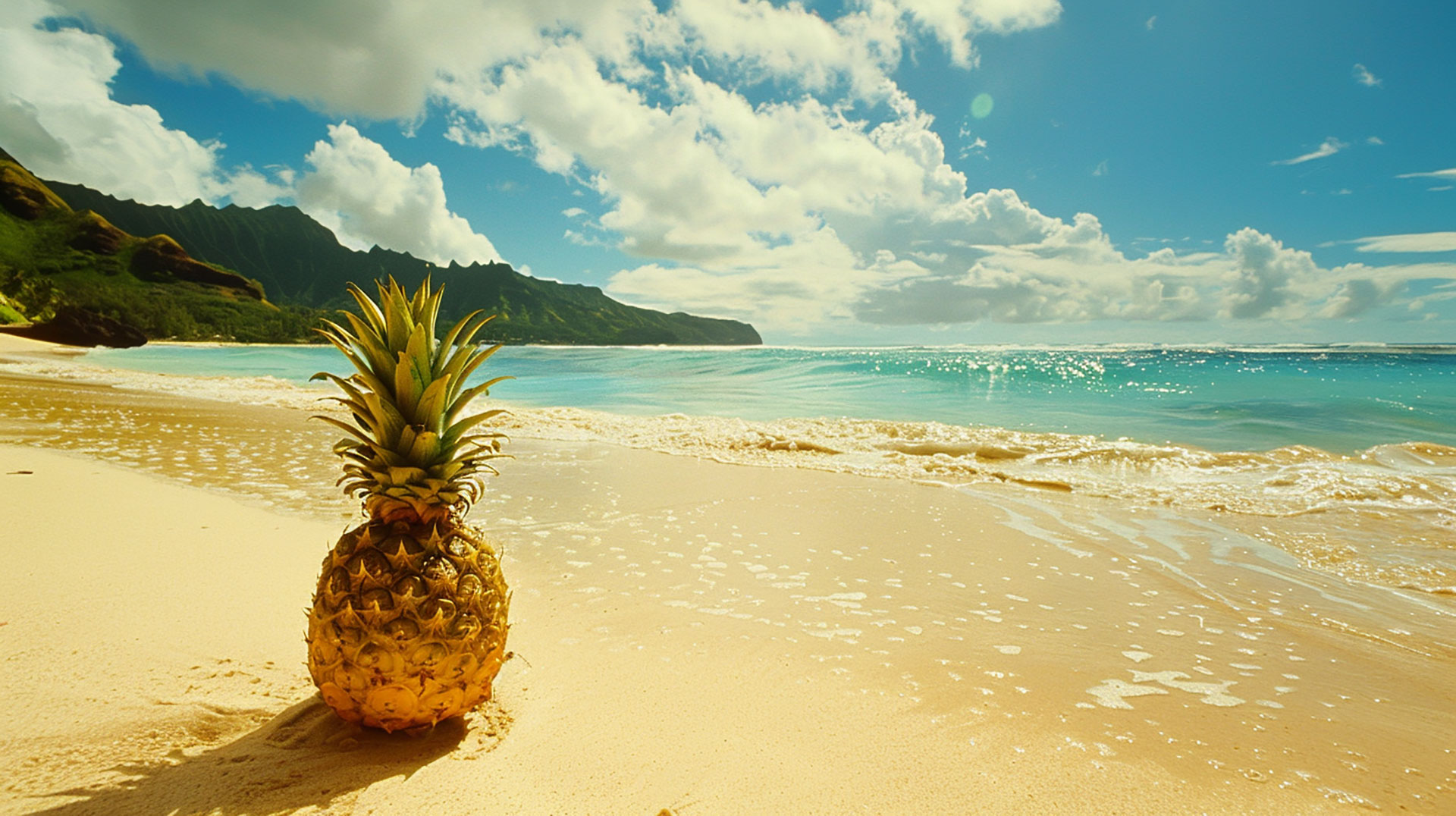 High-Resolution Pineapple Photos for Desktop Wallpaper