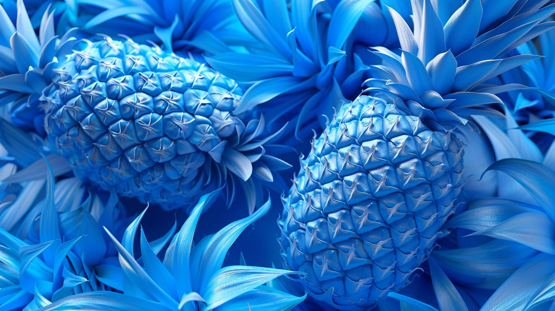 Download Blue Pineapple Wallpaper: Easy and Quick Access