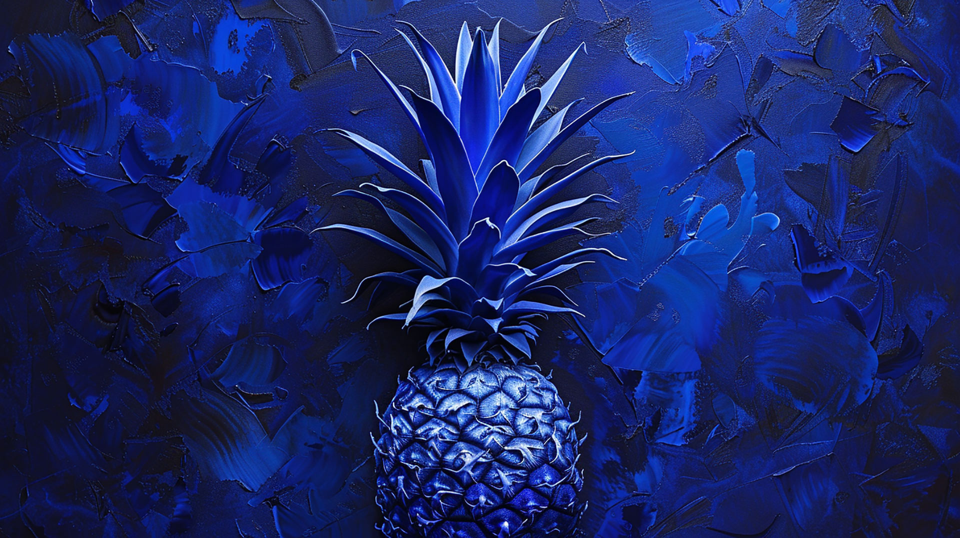 High-Quality Blue Pineapple Stock Photos Available for Download