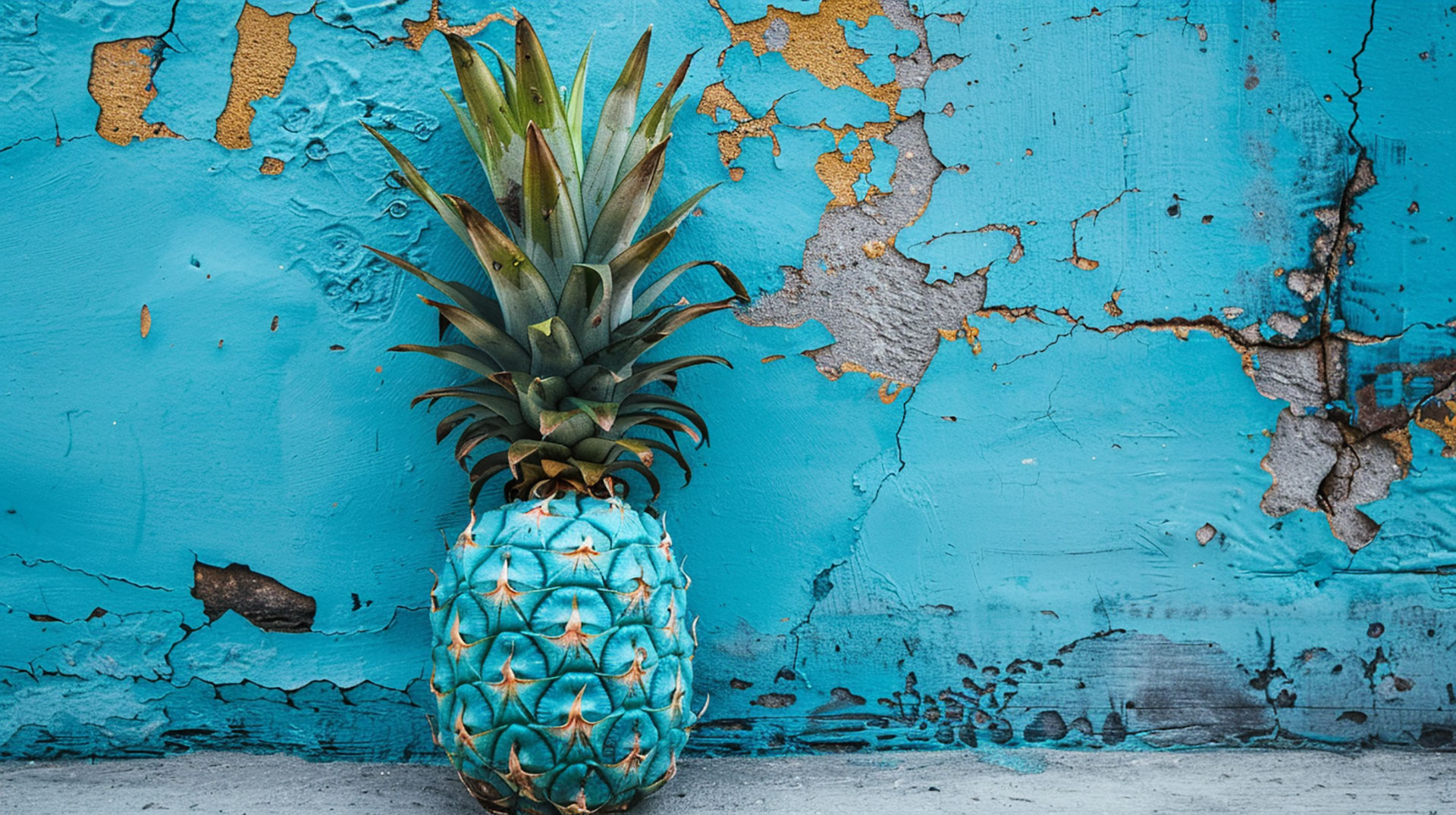 Blue Pineapple Wallpaper: Perfect for Desktop and Mobile