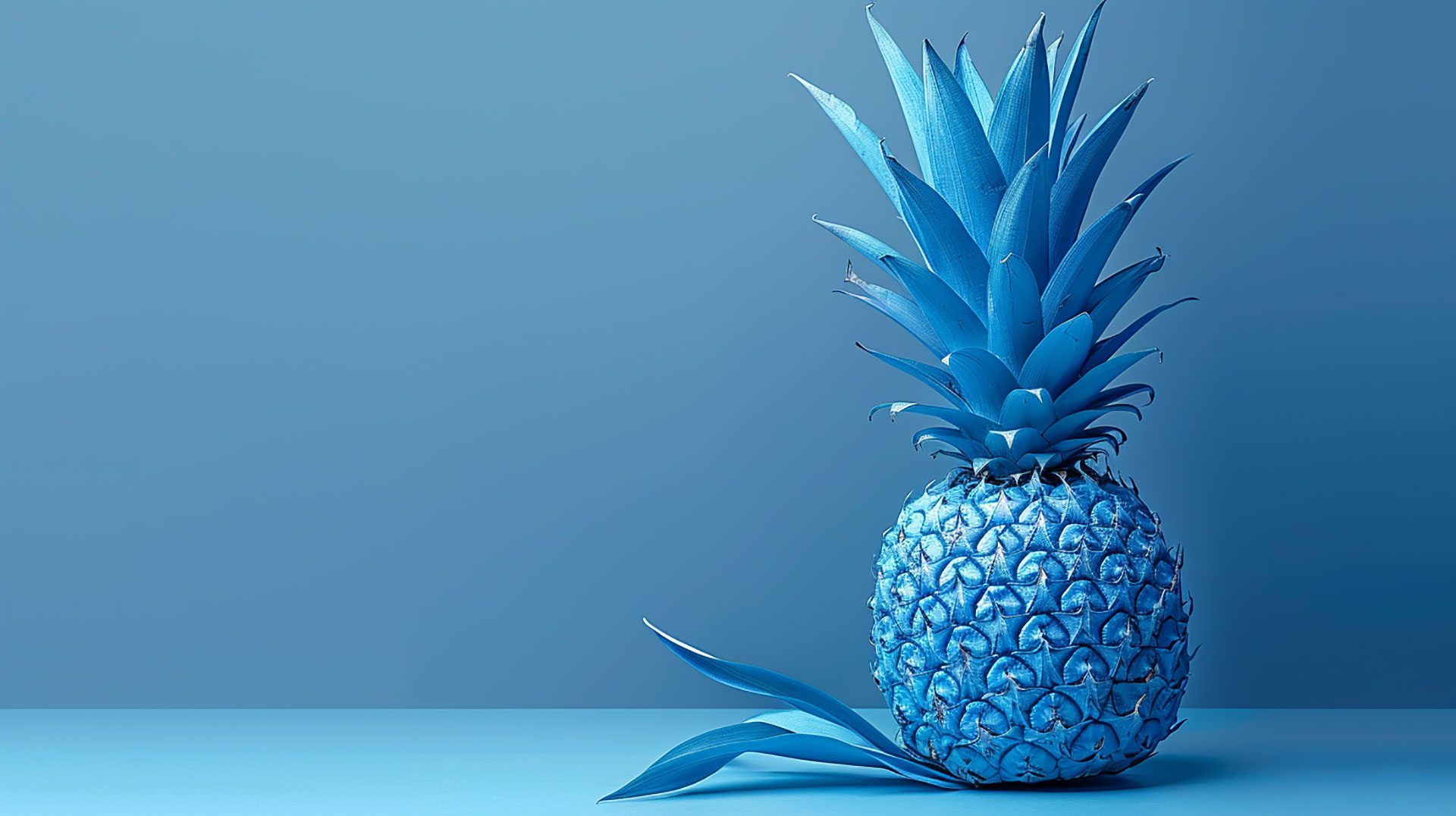 Upgrade Your Desktop Background with Free Blue Pineapple Wallpaper for PC