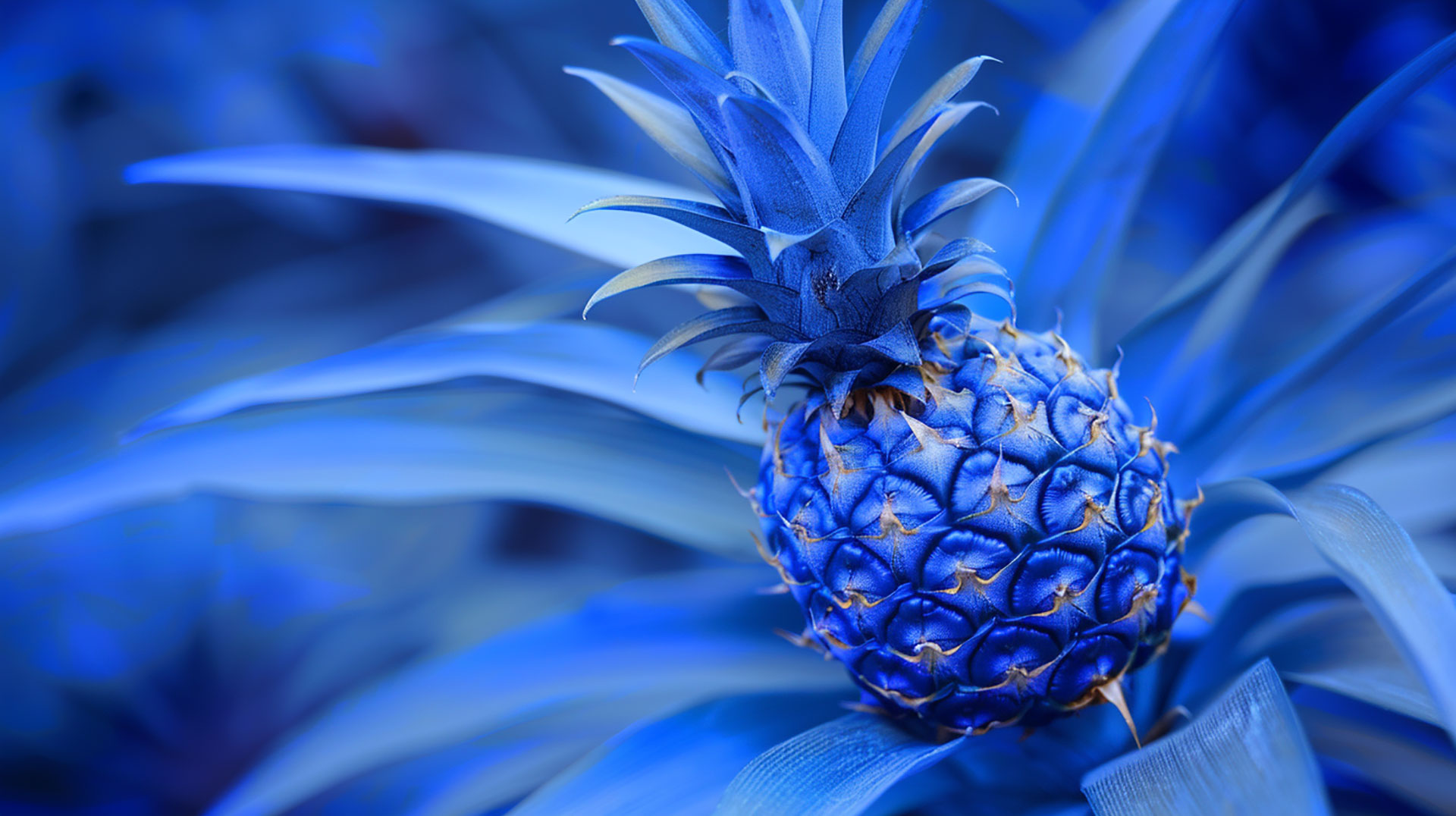 Explore Blue Pineapple Pictures for Creative Inspiration