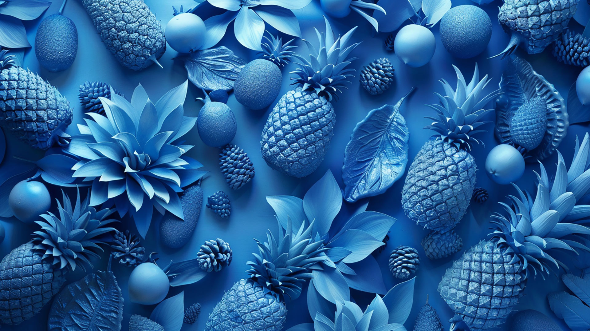 Blue Pineapple Wallpaper for Free: Download High-Quality Images