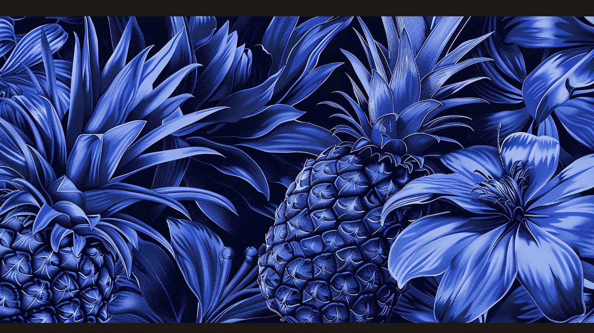 Explore the Beauty of Blue Pineapple: Free HD Wallpapers