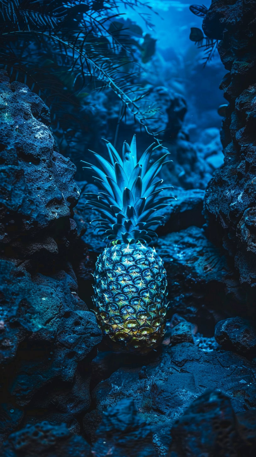 Asus Blue Pineapple Wallpaper: Perfect for Your Mobile Device