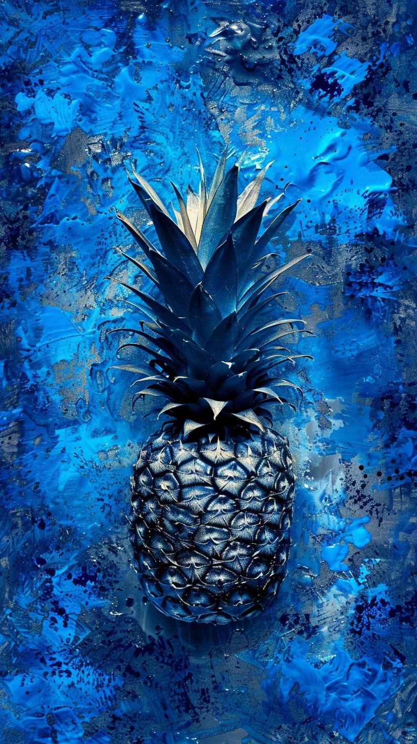 OnePlus Blue Pineapple Wallpaper: Enhance Your Mobile Experience