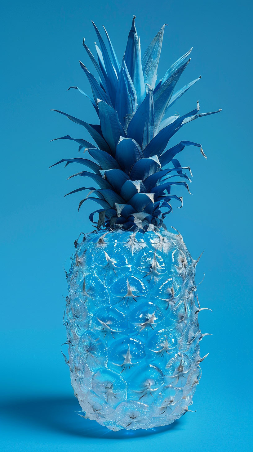 Blue Pineapple Wallpaper for Huawei: Customize Your Device