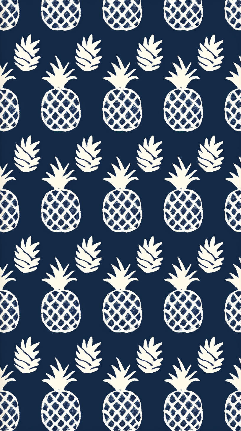 Samsung Blue Pineapple Wallpaper: Vibrant Colors for Your Screen