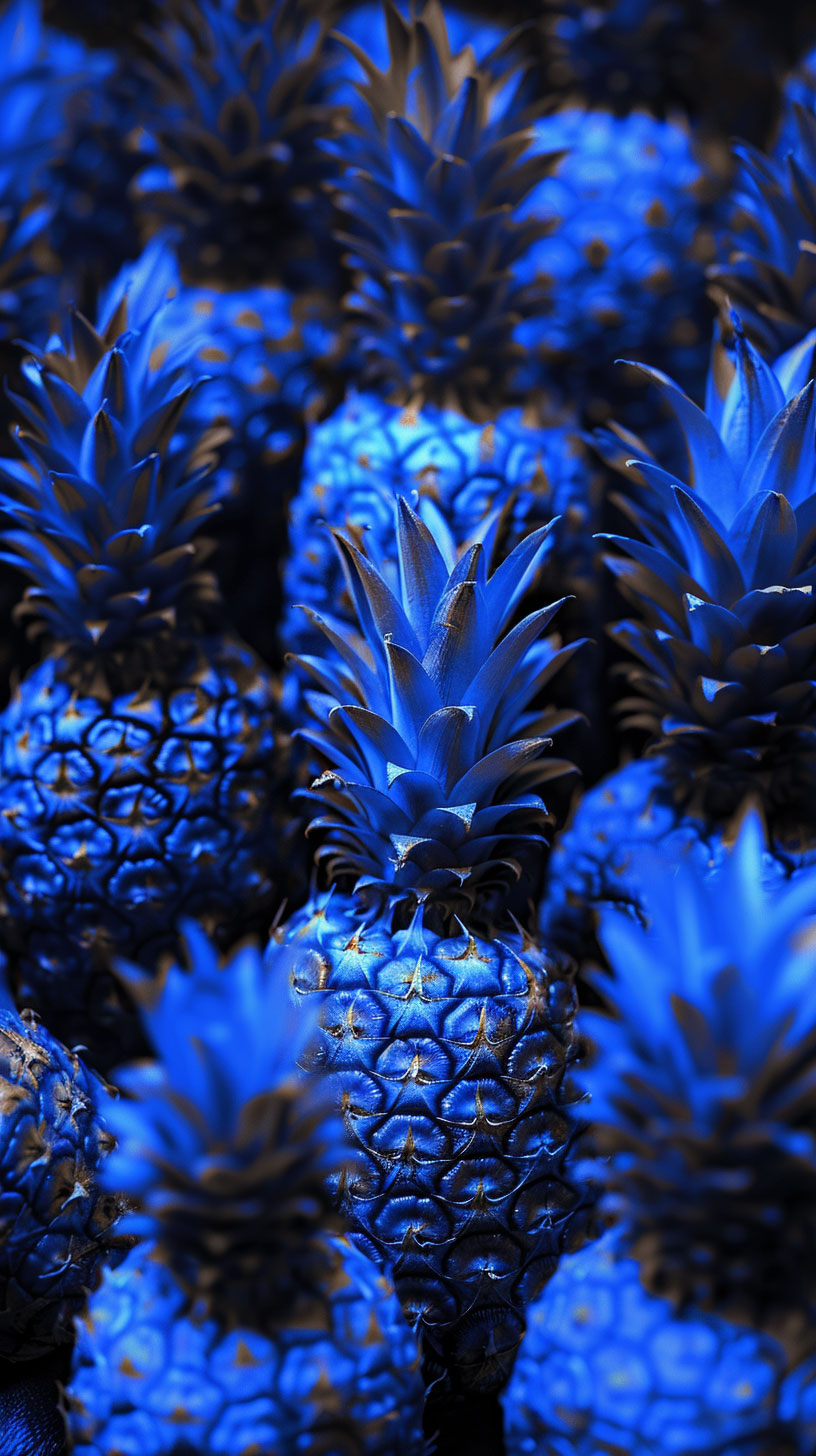 Android Blue Pineapple Wallpaper: Free Download Available