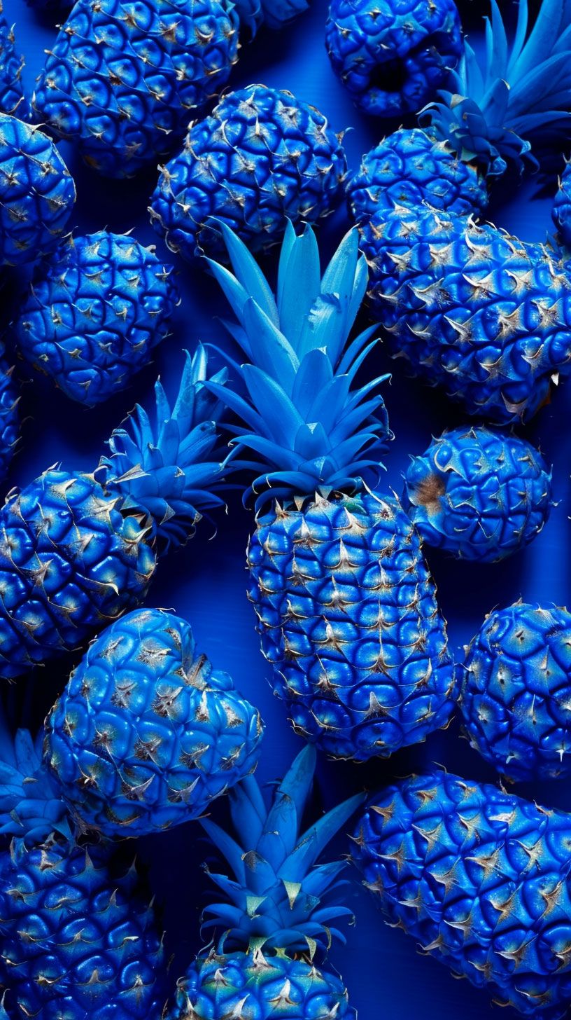 iPhone Blue Pineapple Wallpaper: Stunning Visuals in HD