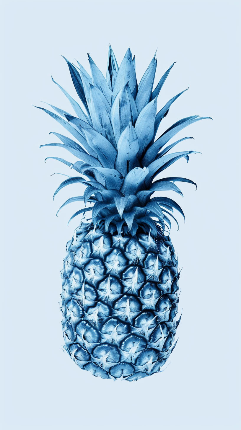 Download Blue Pineapple Wallpaper for Android Phones: HD Quality