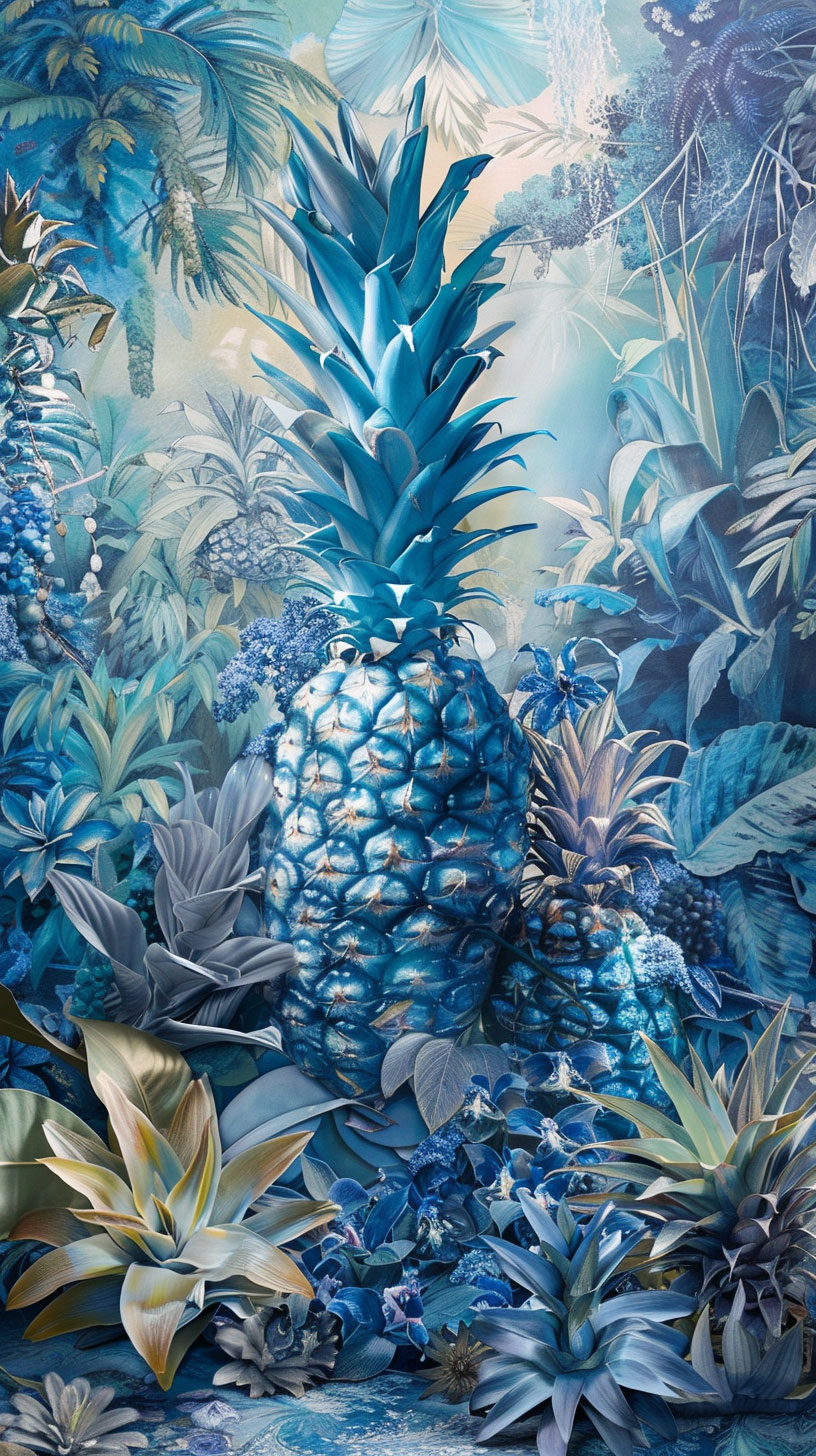 Download Blue Pineapple Wallpaper for Motorola: Free and High-Resolution