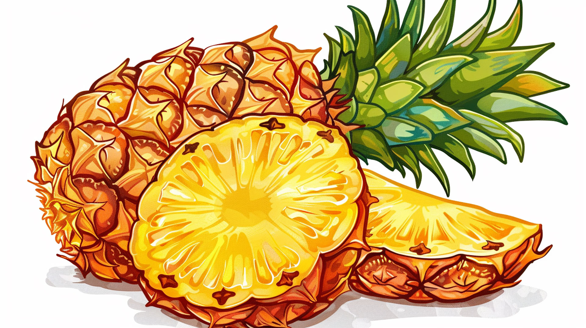 Free Pineapple Image for Desktop Wallpaper and Beyond