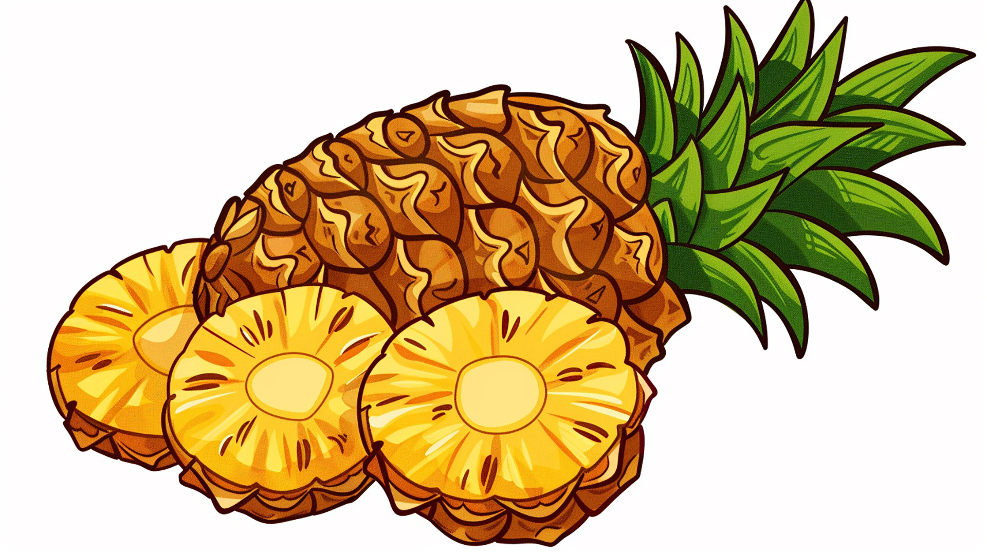 Captivating Pineapple Clipart: Enhance Your Digital Projects