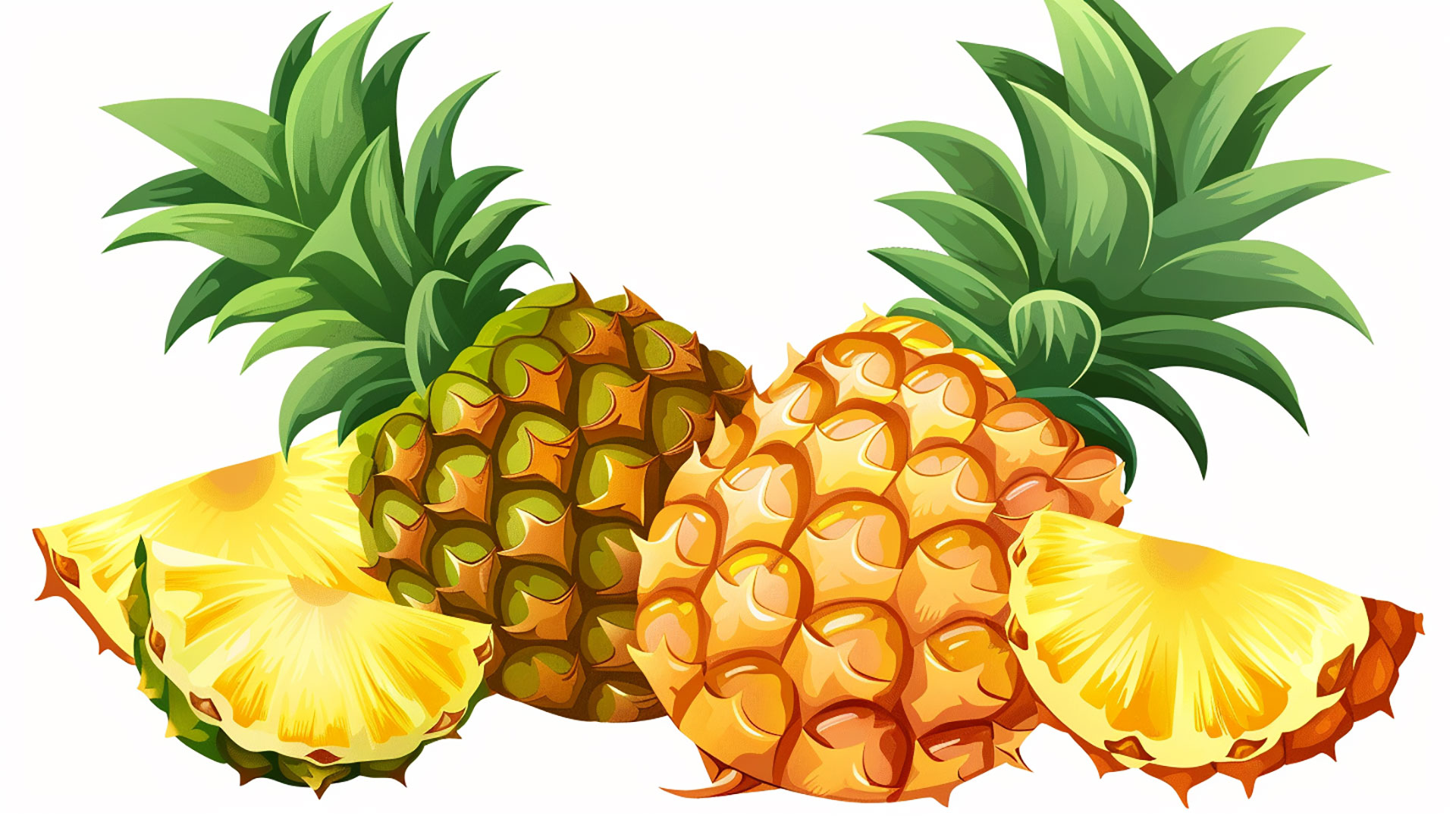 Free Pineapple Picture for Social Media Graphics