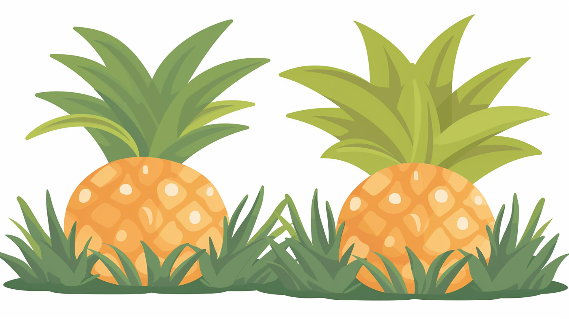 Tropical Pineapple Clipart: Free Download for Creative Projects