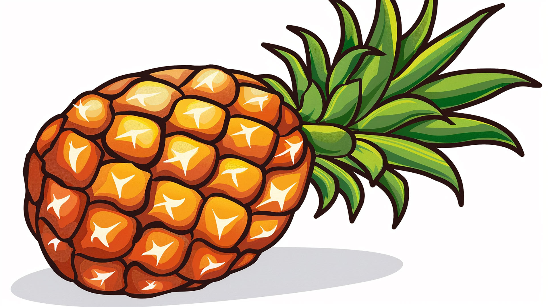 Free Pineapple Clipart: Royalty-Free for Commercial Use