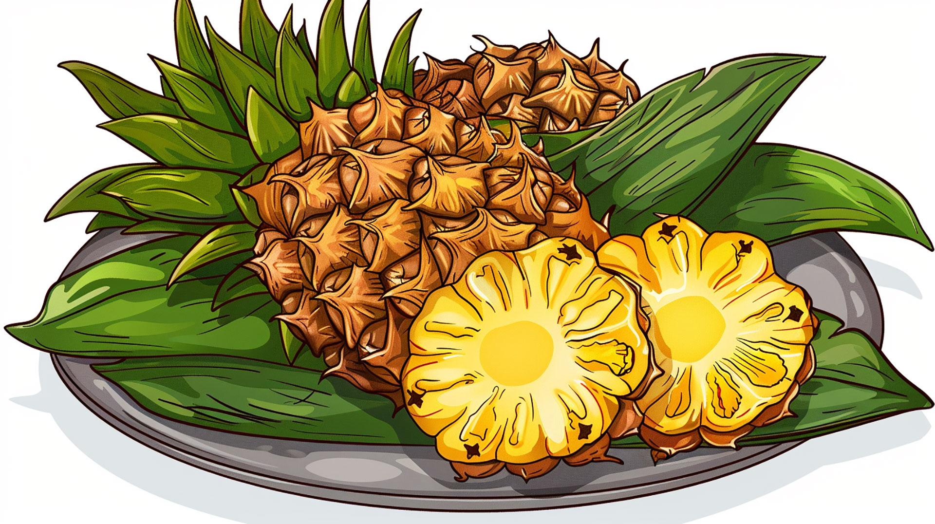 Stunning Pineapple Clipart: Enhance Your Digital Projects