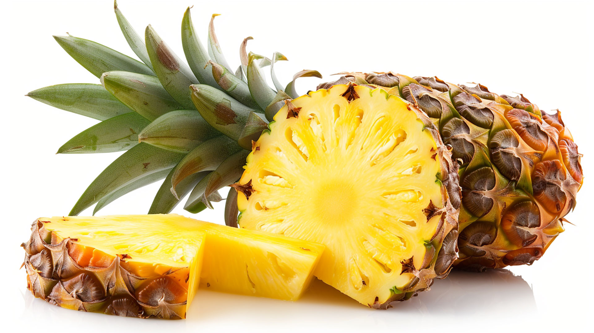 Free Pineapple Clipart in 16:9 Aspect Ratio