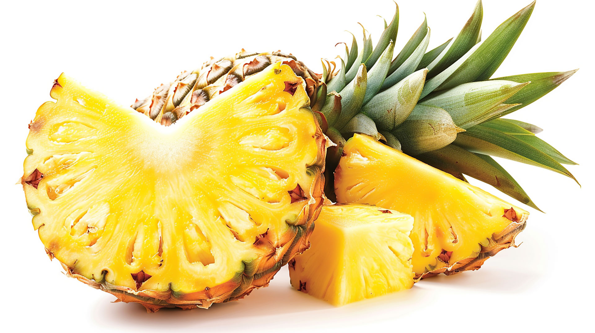 Royalty-Free Clipart of a Pineapple for Desktop