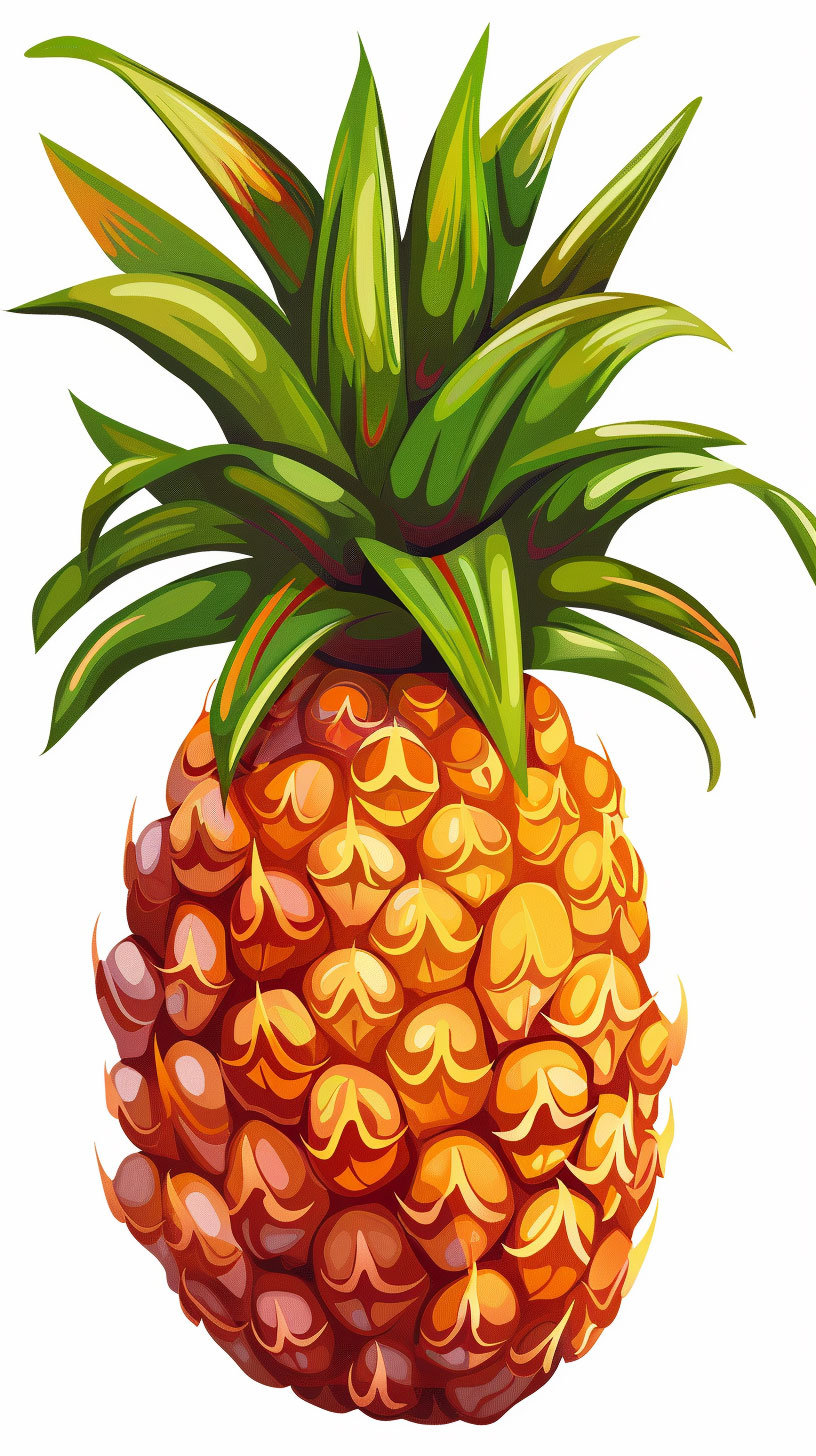 Pineapple Clipart for HTC and Sony Xperia Devices