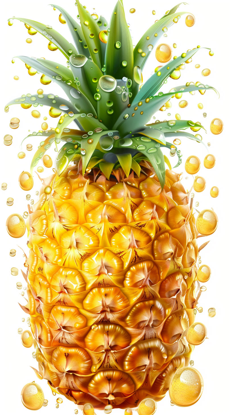 Royalty-Free Pineapple Image: Ideal for Mobile App Designs