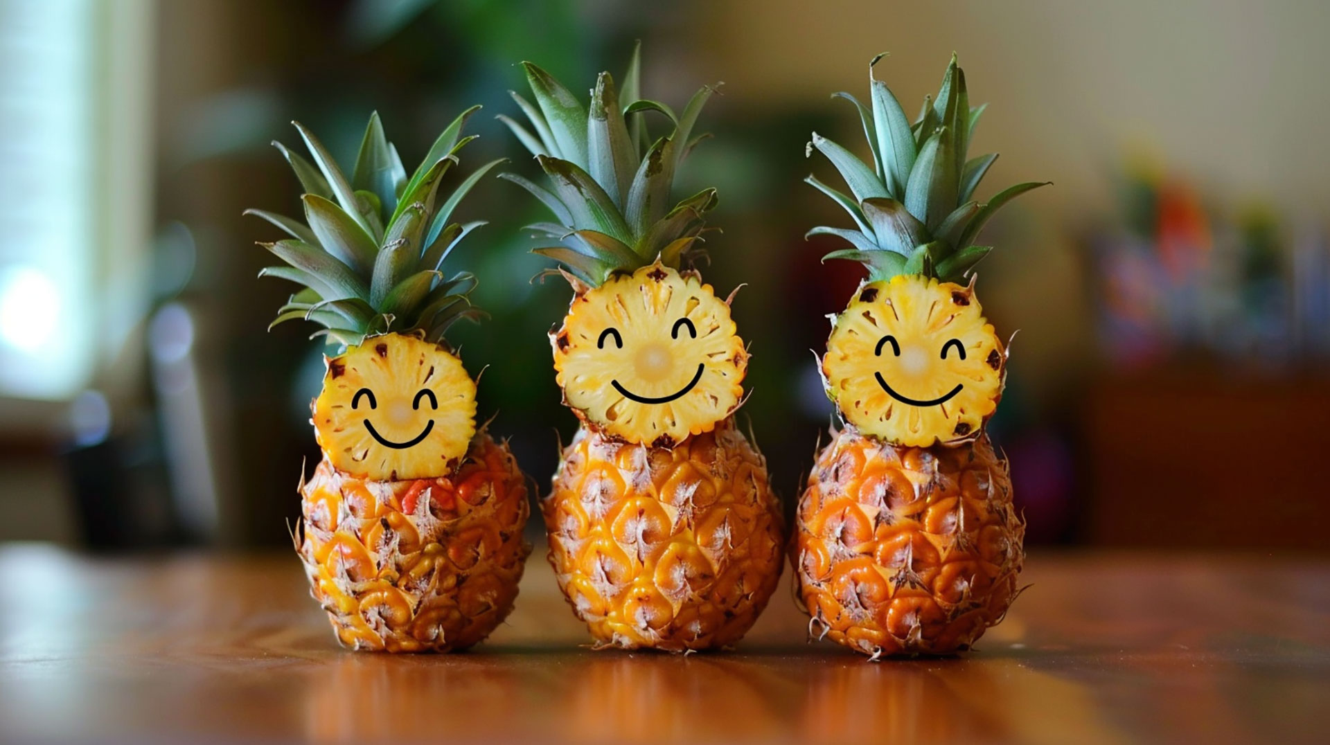 Sweet Pineapple Photos in 4K and 8K for Digital Backgrounds