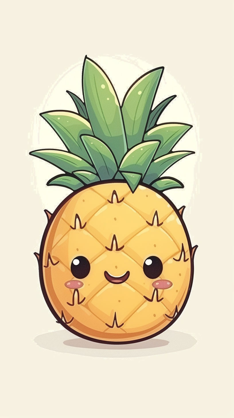 High-Resolution Pineapple Wallpapers for iPhone 11 Pro and Android Phones