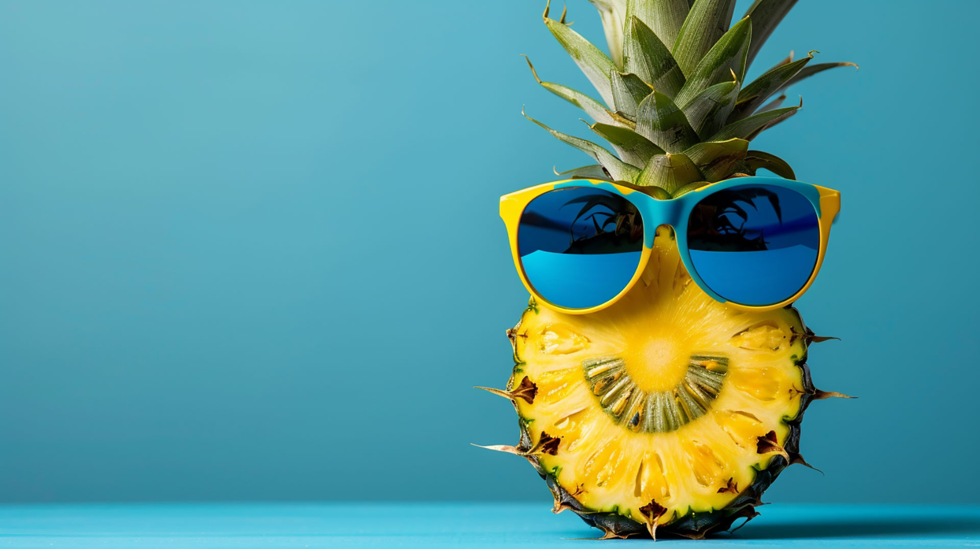 Free Pineapple Digital Backgrounds for Desktop in Ultra HD