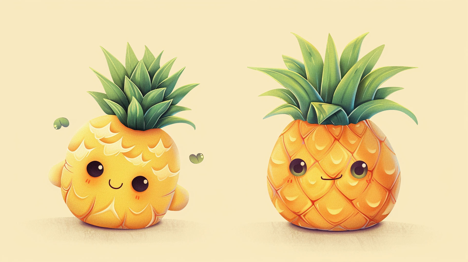 High-Resolution Pineapple HD Wallpaper for Desktop