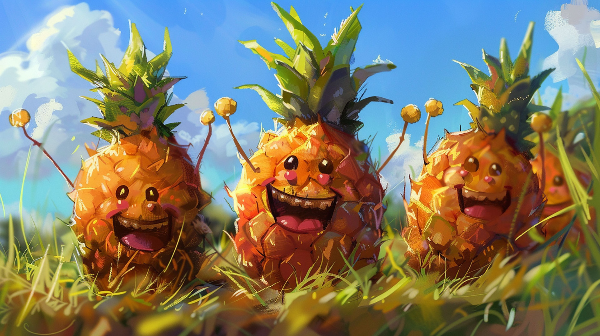 Charming Pineapple Wallpaper Collection for Desktop Download