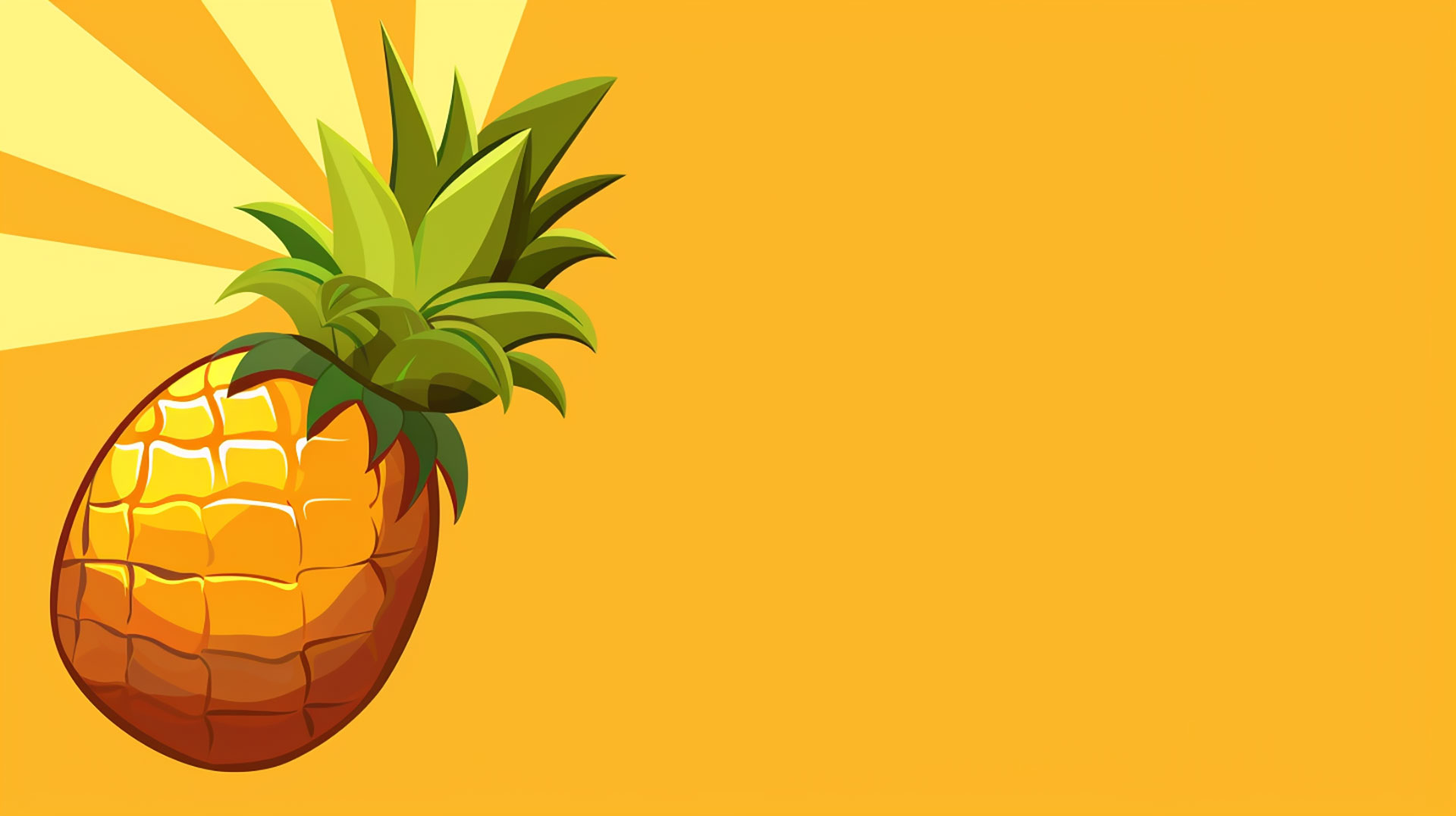 Brighten Your Day with Cute Pineapple Images for Wallpaper