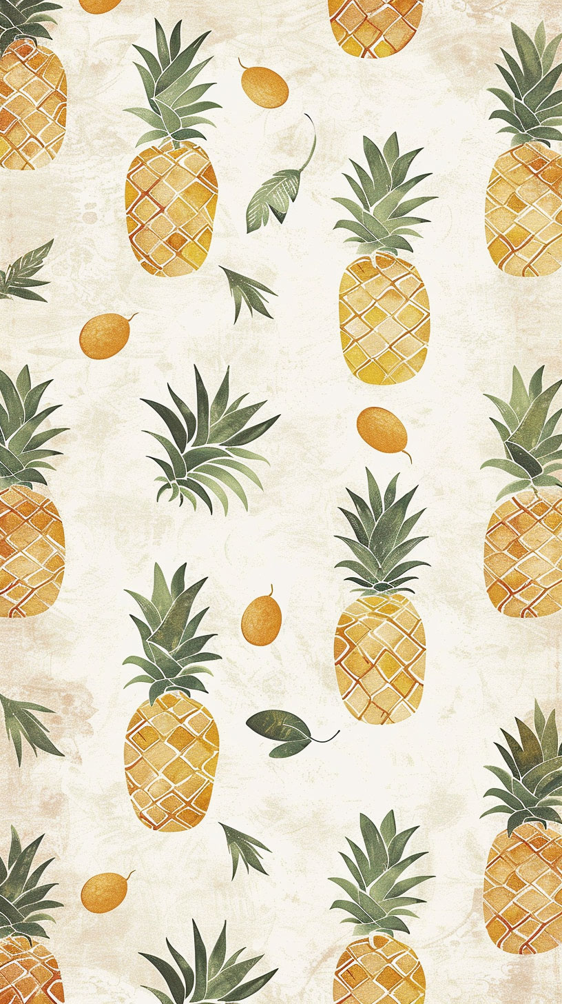 Tropical Pineapple Themes Perfect for Samsung, iPhone, and More