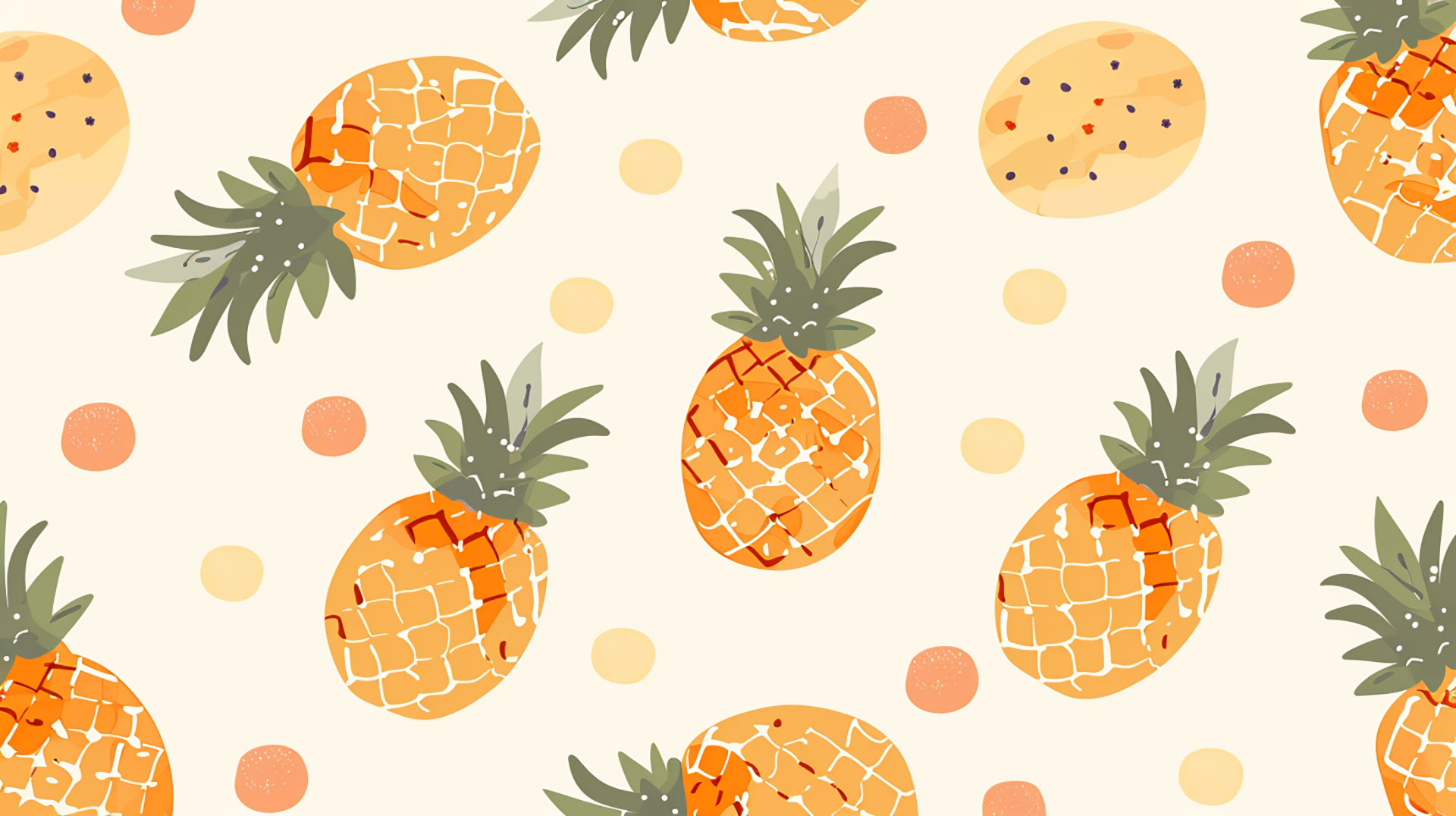 Explore Pineapple Wallpaper in 1920x1080: Ideal for Desktops