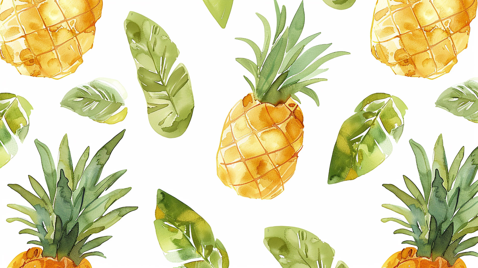 Download Pineapple HD Wallpaper: Perfect for 4K Monitors