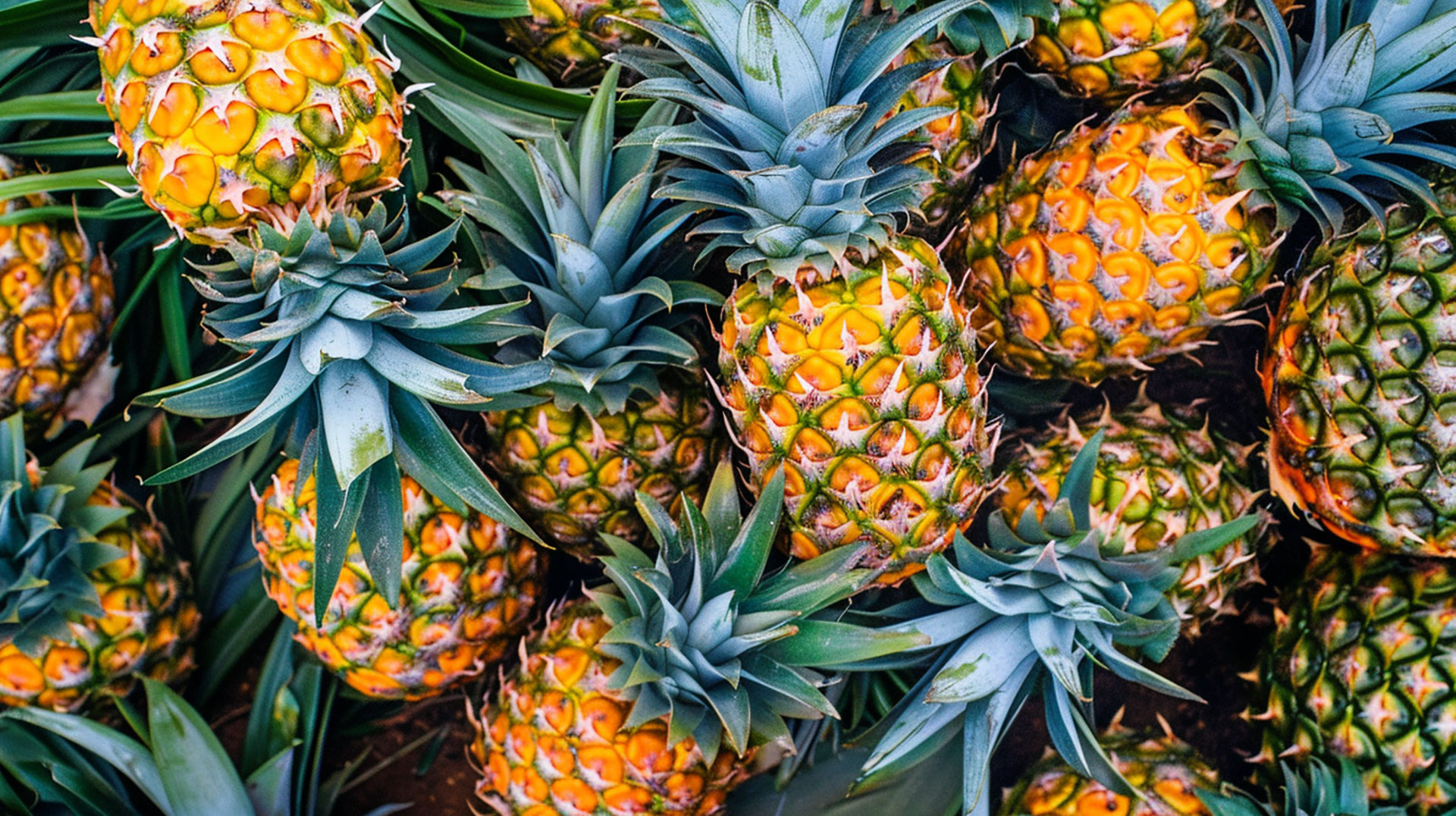 Pineapple Digital Background: Enhance Your Desktop with Style