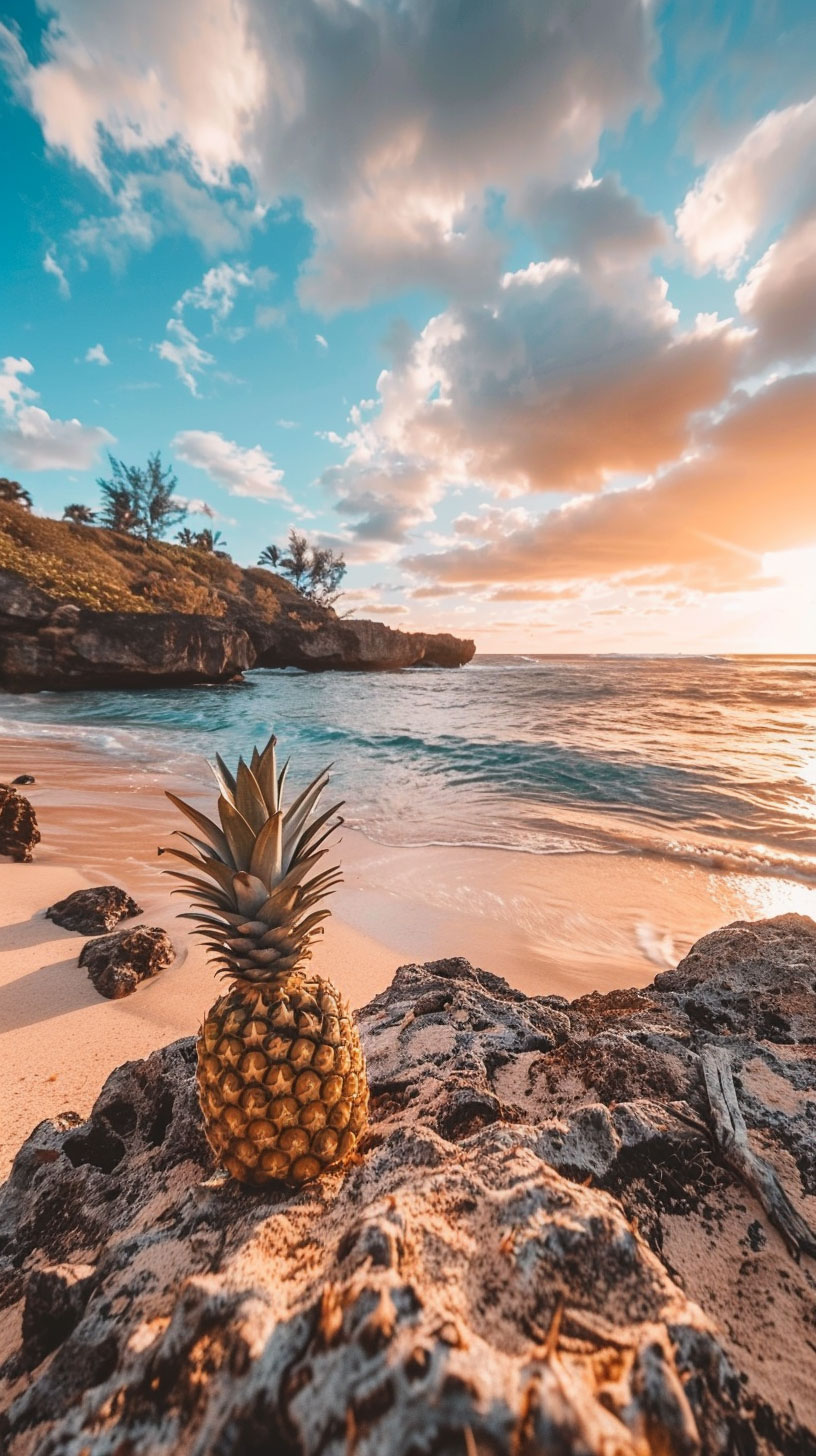 Tropical Pineapple Wallpaper for Android: Vibrant HD Options