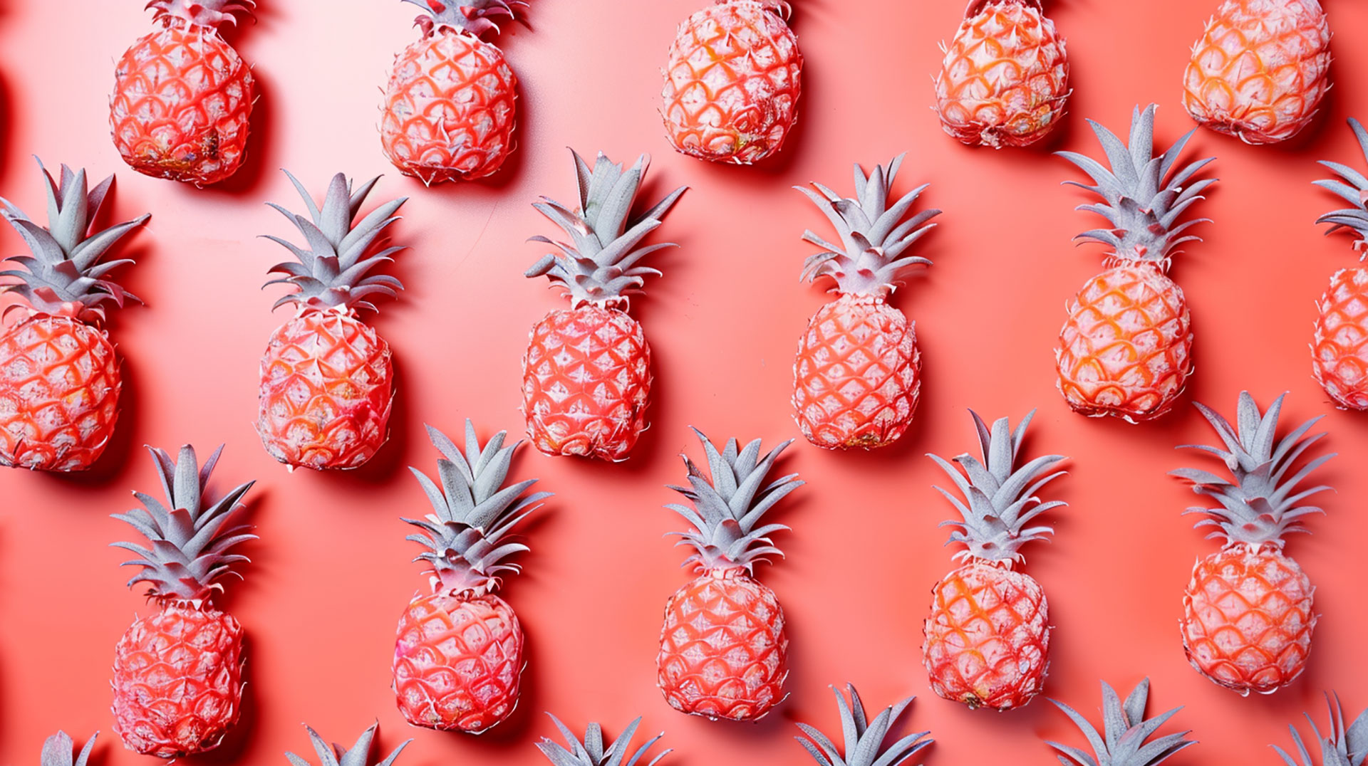 Enjoy Free Pineapple Wallpaper for Your 16:9 Screen