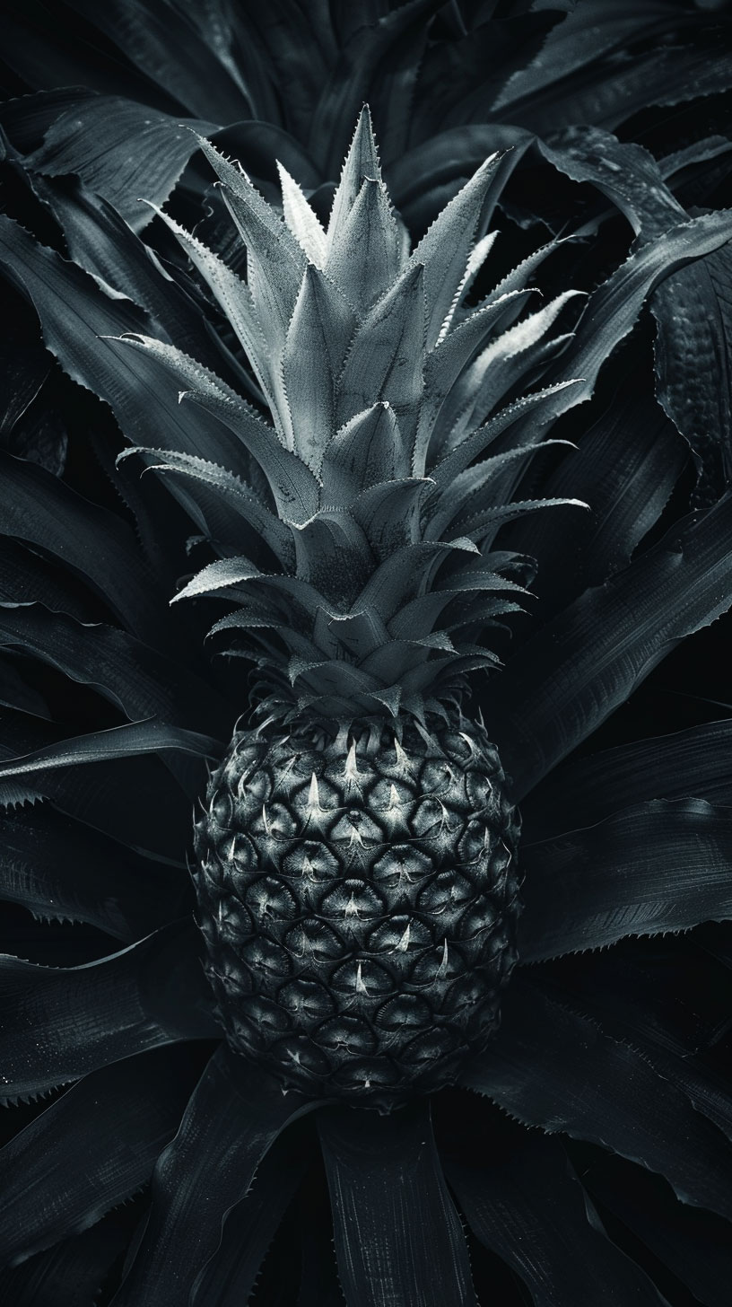 Tropical Vibes on the Go: Free Pineapple Wallpaper Downloads for iOS and Android