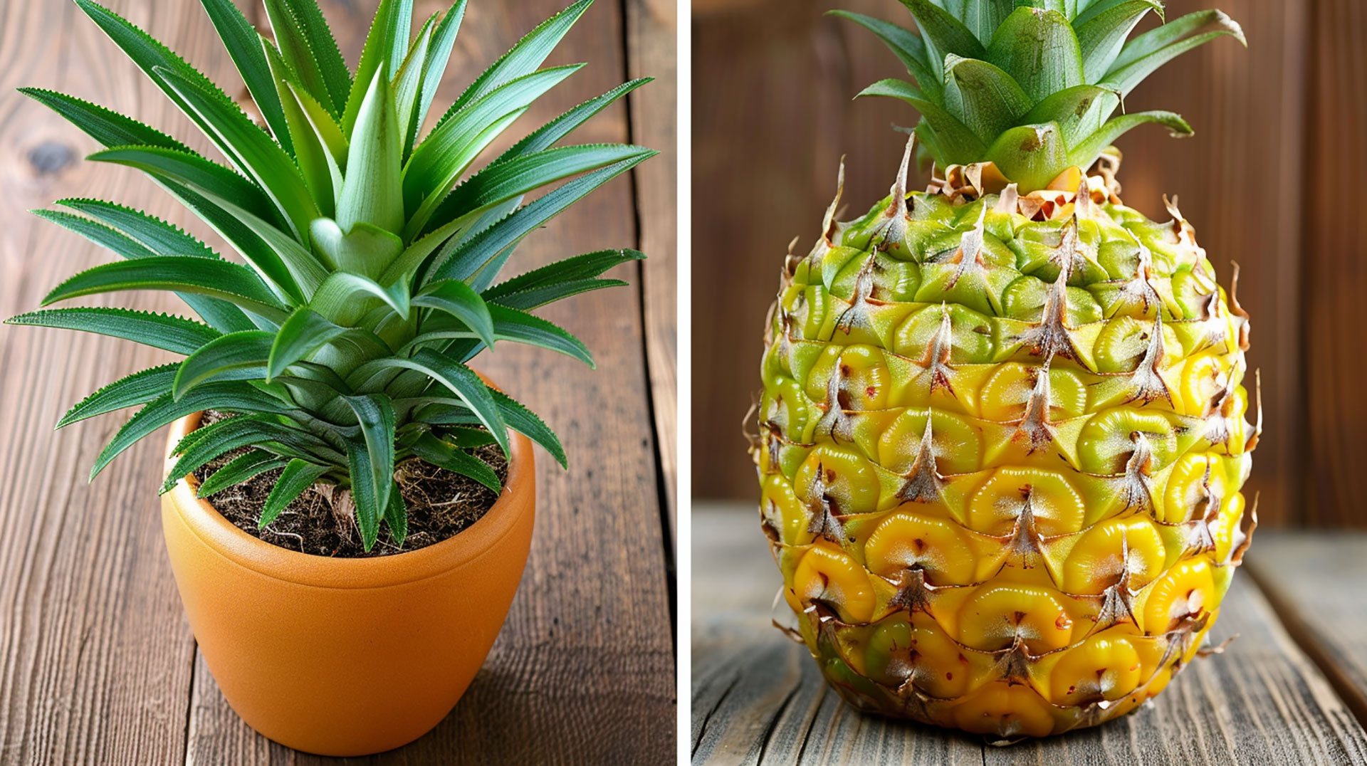 Digital Backgrounds Featuring Pineapple Plant Scenes