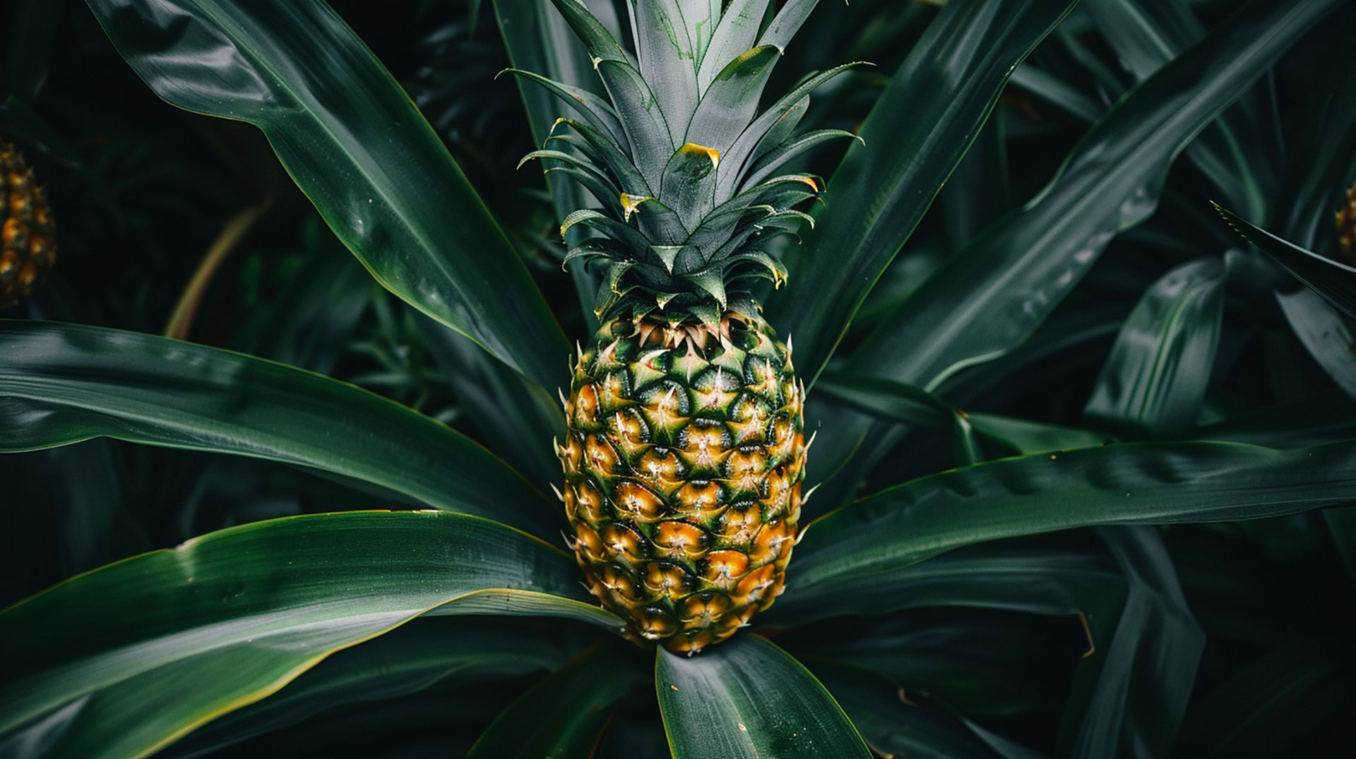 Captivating Pineapple Plant Pictures in 1920x1080 Resolution