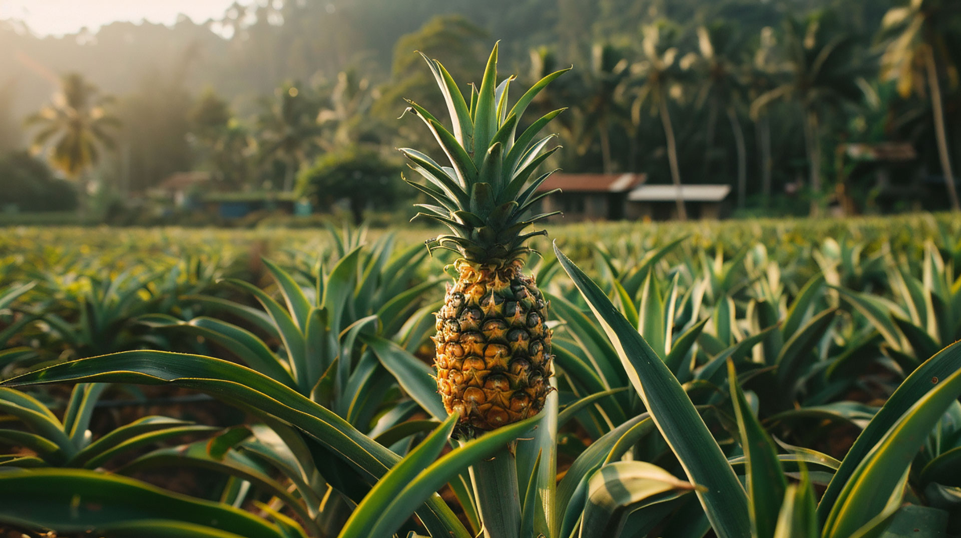 High-Quality Pineapple Plant Photos for Creative Projects