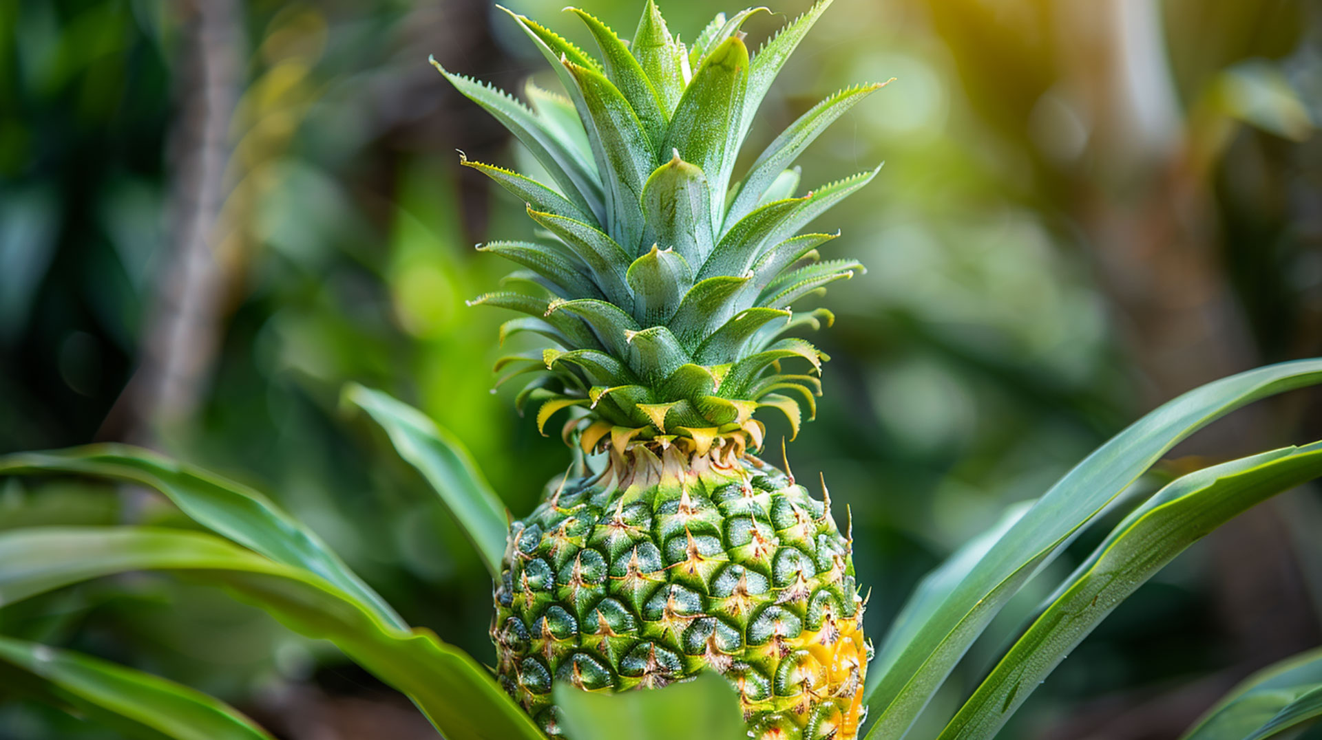 Dive Into the World of Pineapple Plant HD Photography