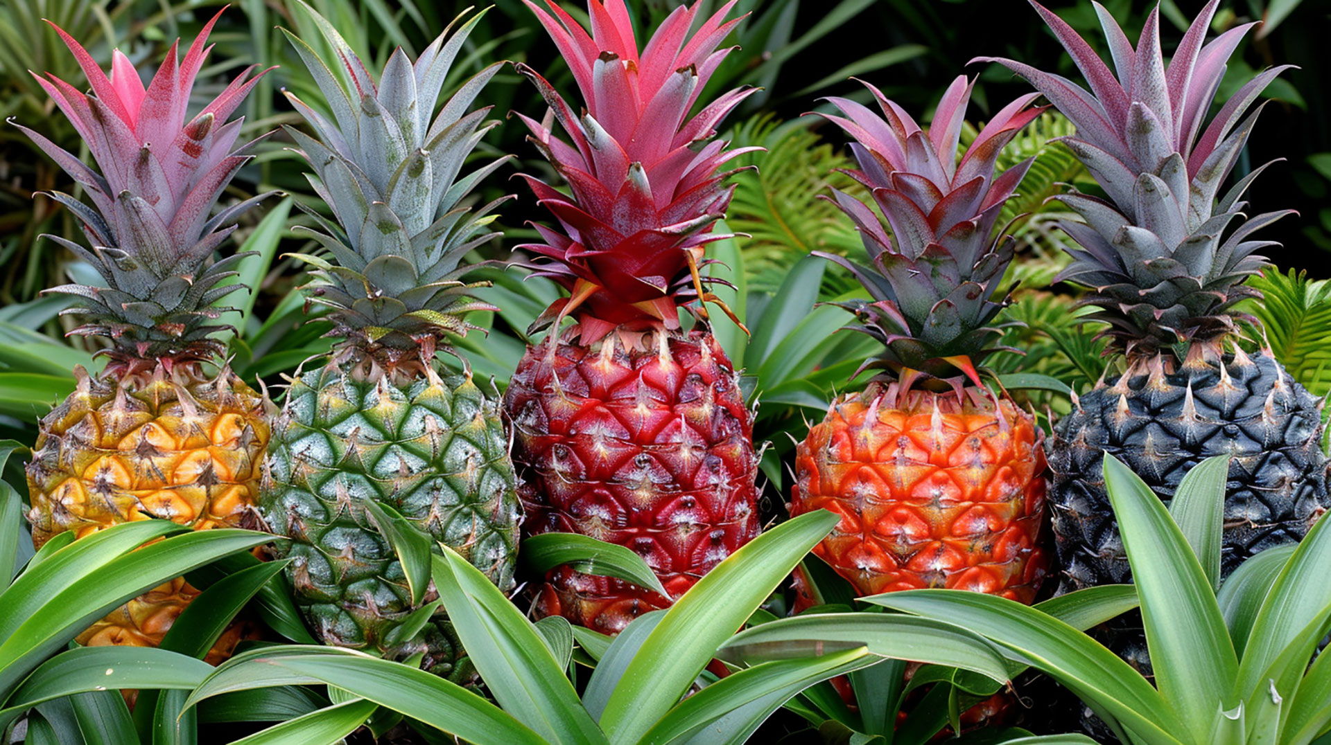 HD Pics of Pineapple Plantations Perfect for Wallpaper